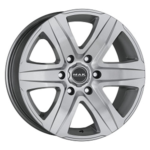 MAK Stone 6 6.5x16 6*130 ET54 DIA84.1 Silver