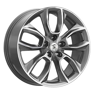 K&K KP001-04 7x18 5*114.3 ET45 DIA67.1 Diamond Gloss Graphite