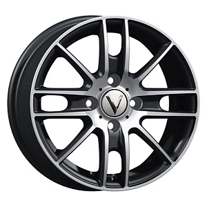 Vector K173 5.5x14 4*100 ET45 DIA67.1 Алмаз черный