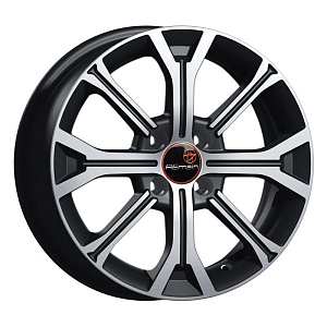 Vector R198 6x15 4*100 ET37 DIA60.1 Черный с алмазной проточкой