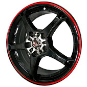 Alcasta M11 6.5x16 5*114.3 ET45 DIA60.1 BKRS